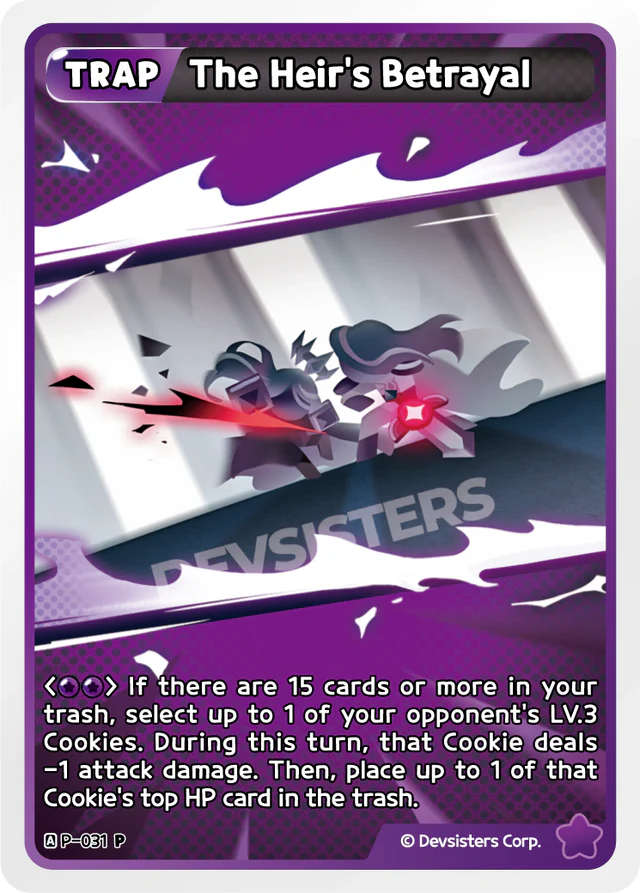 CookieRun TCG - The Heir's Betrayal [P-031]