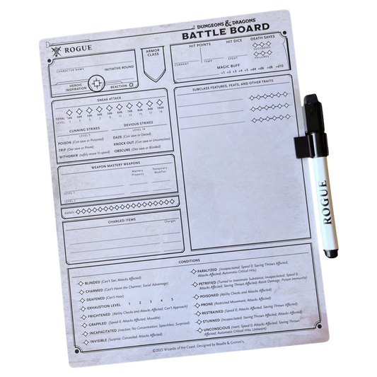 Beadle & Grimm's D&D Battle Board - Rogue