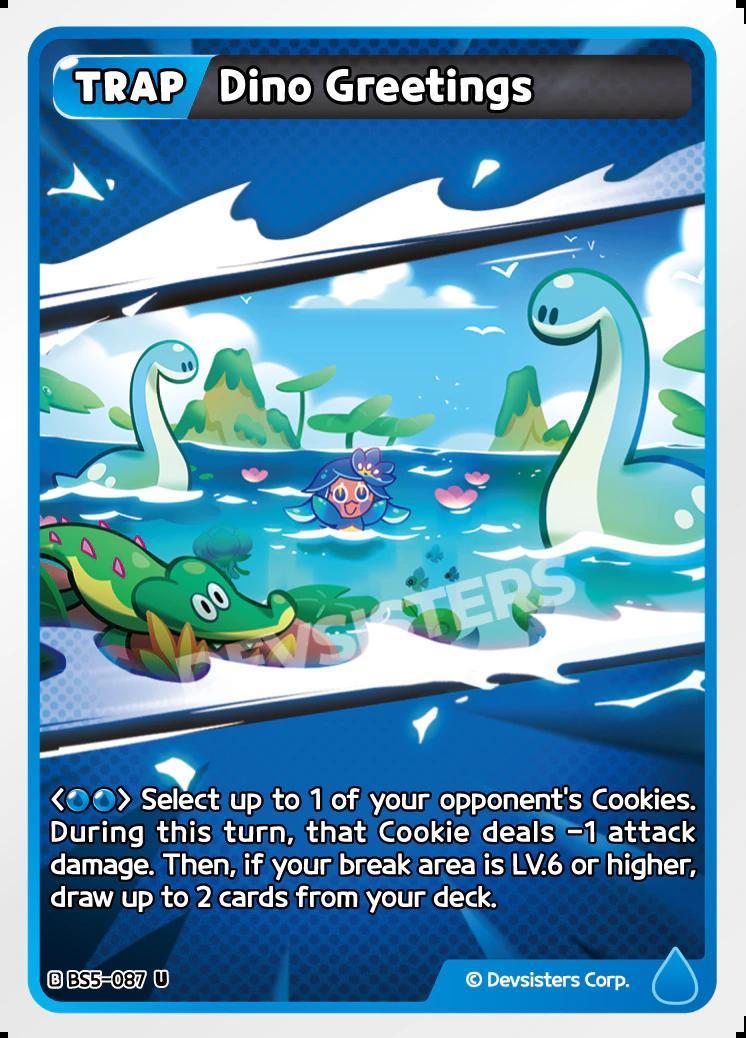 CookieRun TCG - Dino Greetings [BS5-087 U]
