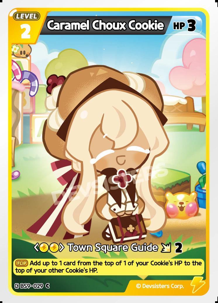 CookieRun TCG - Caramel Choux Cookie [BS9-029 C]