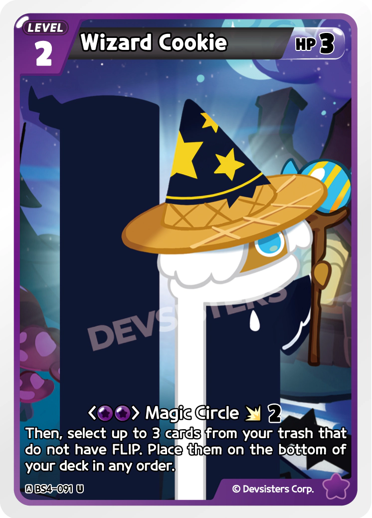 CookieRun TCG - Wizard Cookie [BS4-091 U]