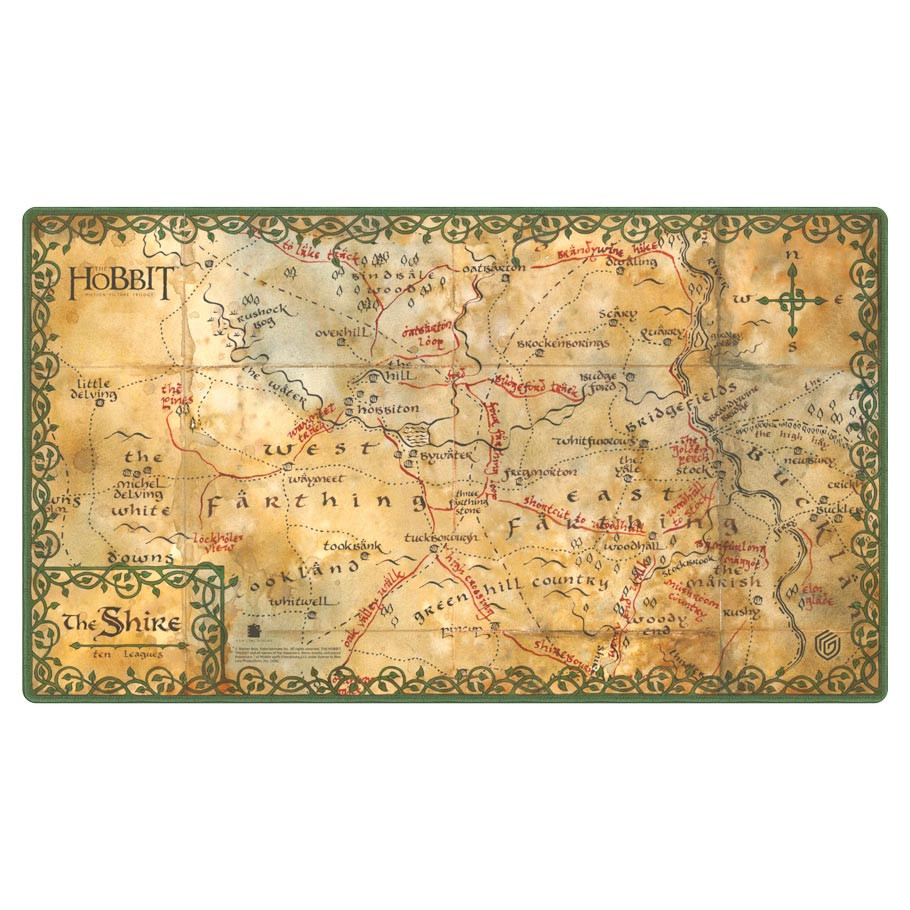 Playmat: The Hobbit: The Shire Map