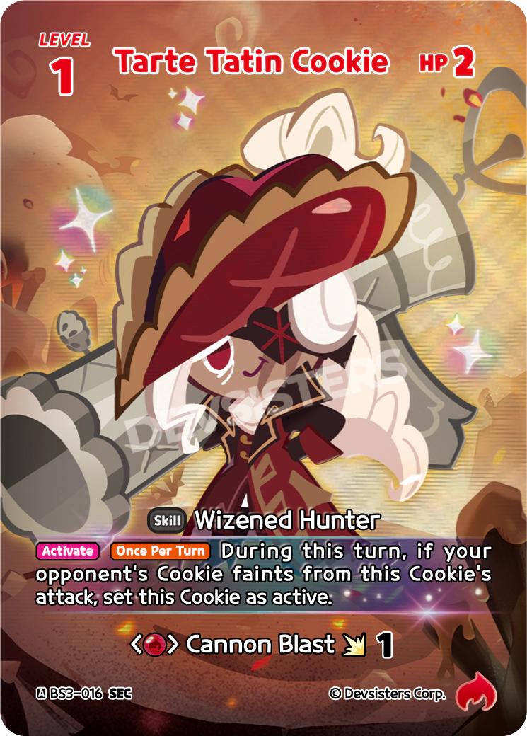 CookieRun TCG - Tarte Tatin Cookie [BS3-016 SEC]