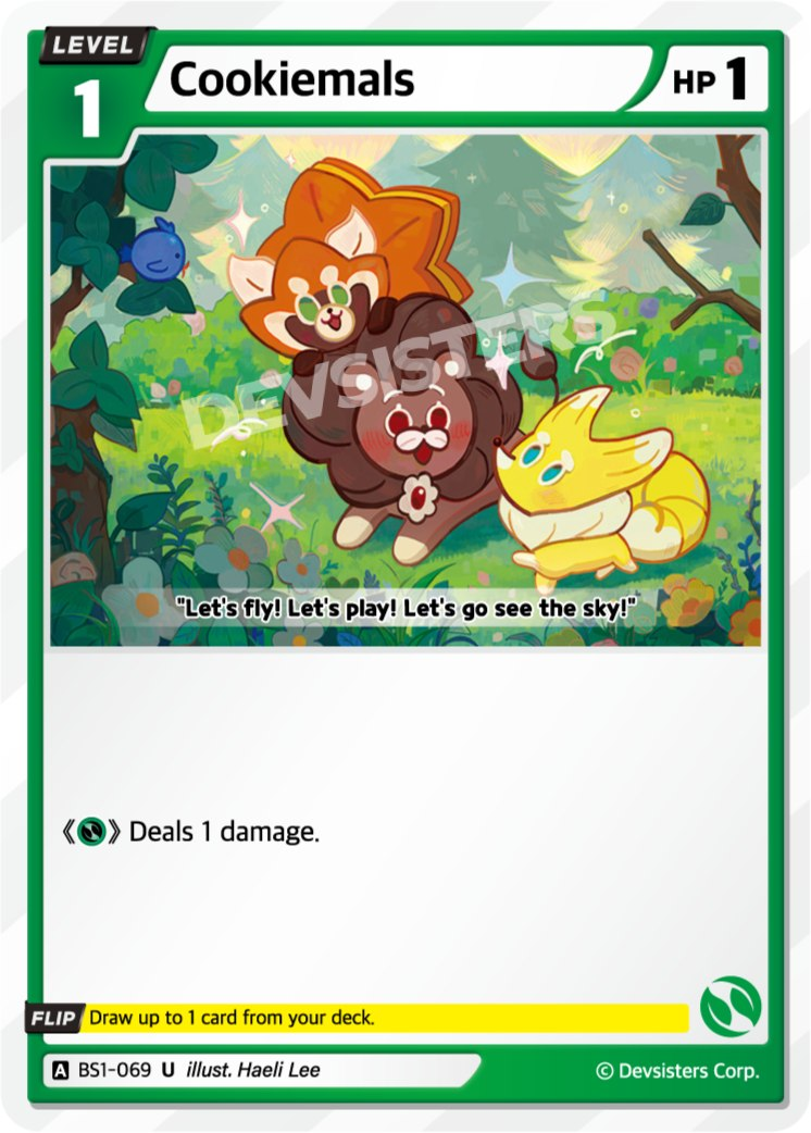 CookieRun TCG - Cookiemals [BS1-069 U]