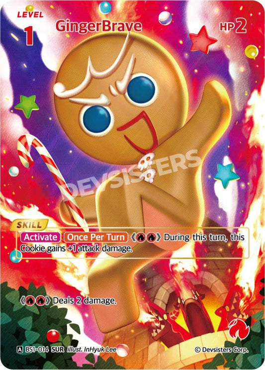 CookieRun TCG - GingerBrave [BS1‑014 SUR]