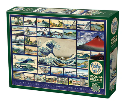 Cobble Hill - Hokusai Puzzle (1000 Piece)