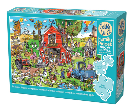 Cobble Hill - Farmyard Folly Puzzle (350 Piece)