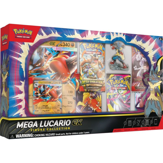 Pokemon TCG: Mega Lucario ex Figure Collection