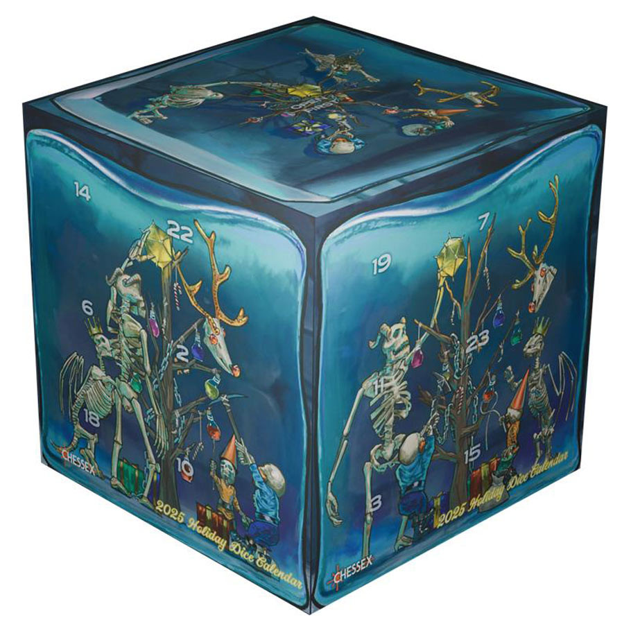2025 Chessex Holiday Calendar - The Feisty Goblin Gamehouse -