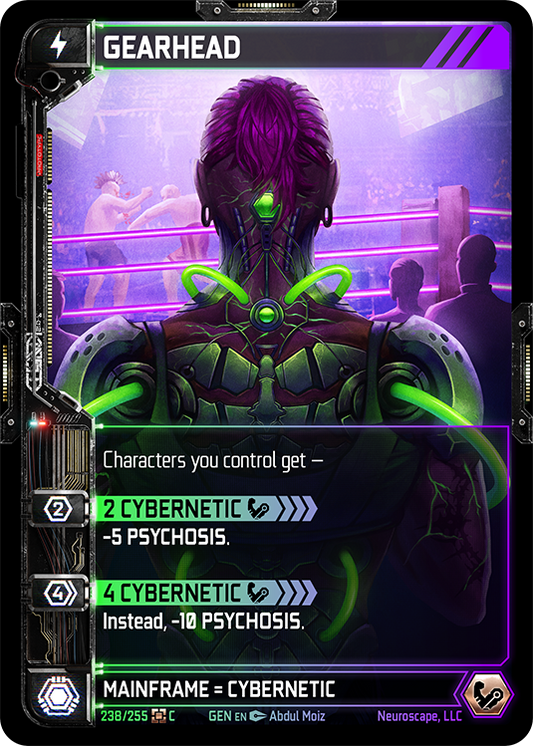 Neuroscape TCG - Gearhead GEN-238