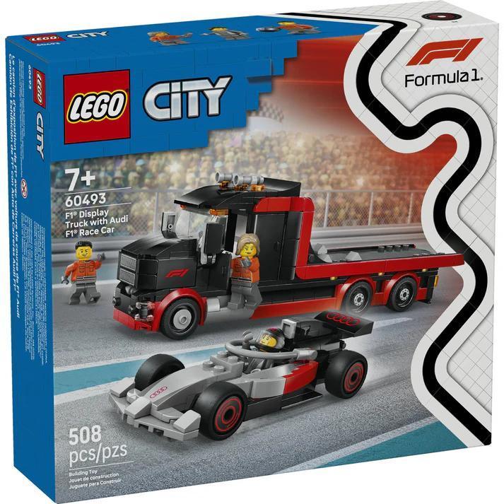 LEGO® City  F1® Display Truck with Audi F1® Race Car | 60493