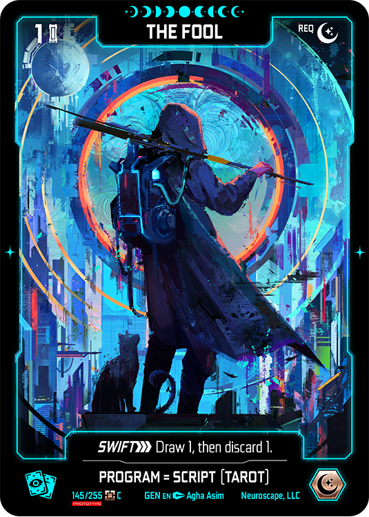 Neuroscape TCG - The Fool GEN-145 Foil