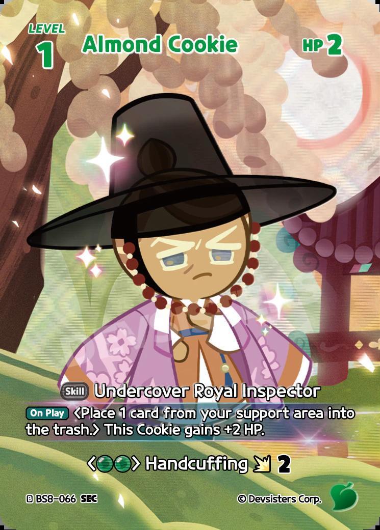 CookieRun TCG - Almond Cookie [BS8-066 SEC]
