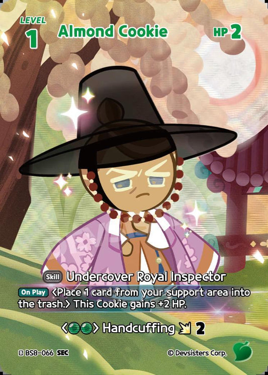 CookieRun TCG - Almond Cookie [BS8-066 SEC]