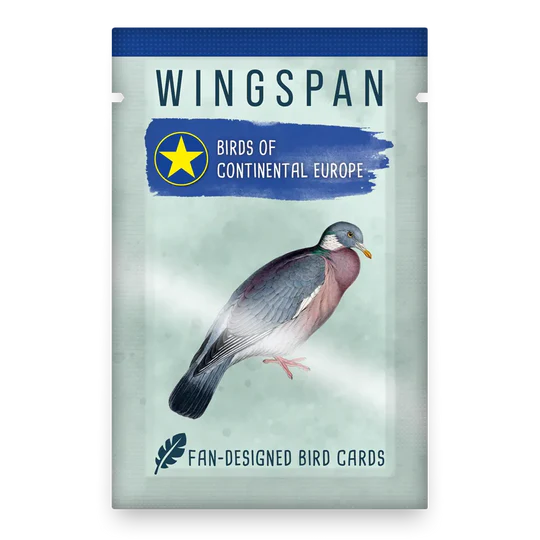 Wingspan Fan-Designed Bird Promo Pack: Birds of Continental Europe (Stonemaier Games)