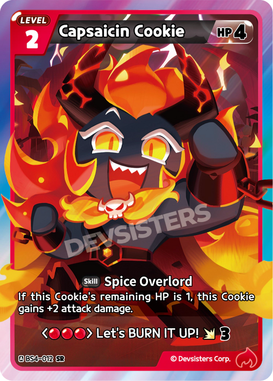 CookieRun TCG - Capsaicin Cookie [BS4-012 SR]