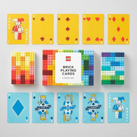 LEGO® Brick Playing Cards (2 Pack Set)