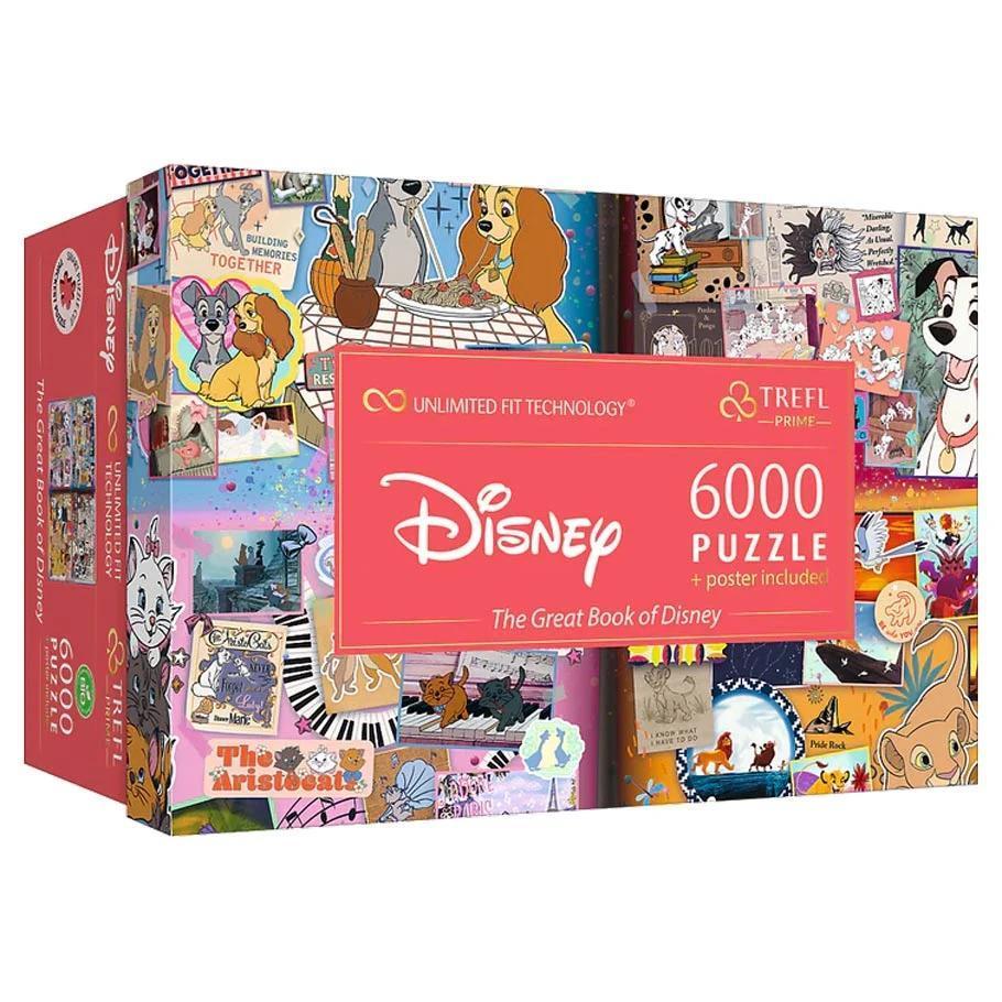 Trefl - The Great Book of Disney (6000 Piece)