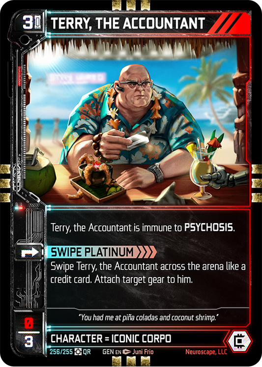 Neuroscape TCG - Terry, The Accountant GEN-256