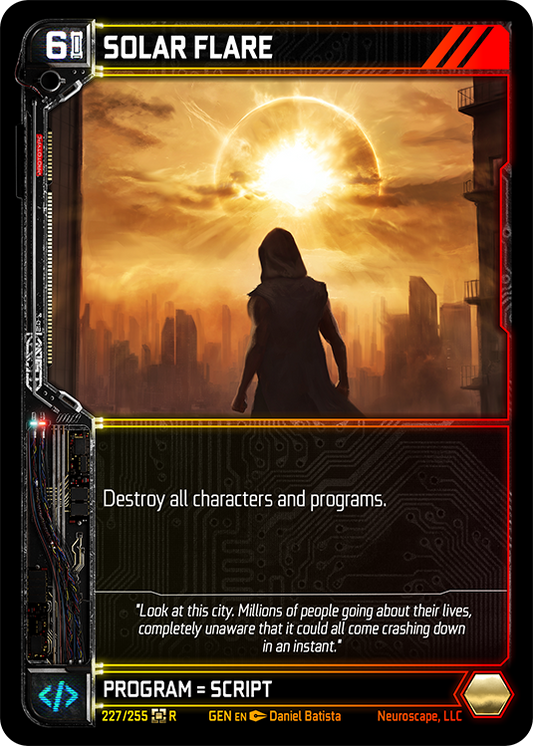 Neuroscape TCG - Solar Flare GEN-227