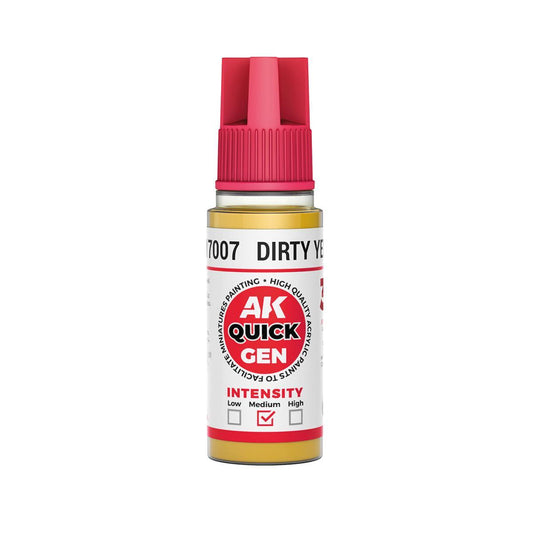 AK Interactive - Quick Gen: Dirty Yellow (18 ml)