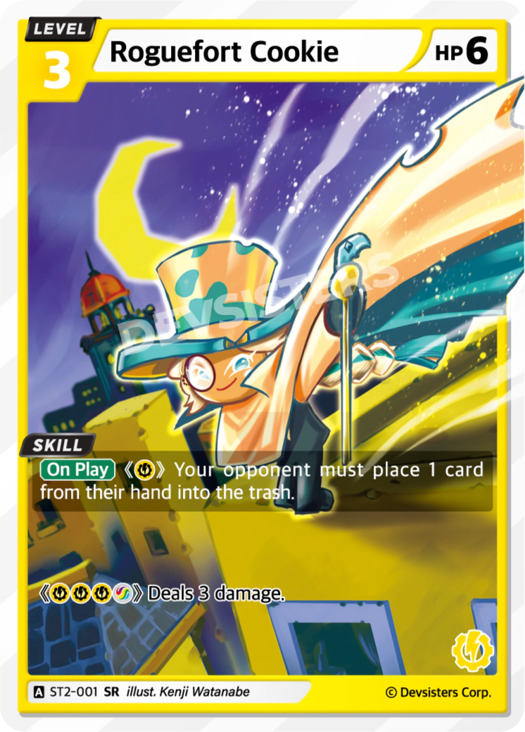 CookieRun TCG - Roguefort Cookie [ST2-001 SR]