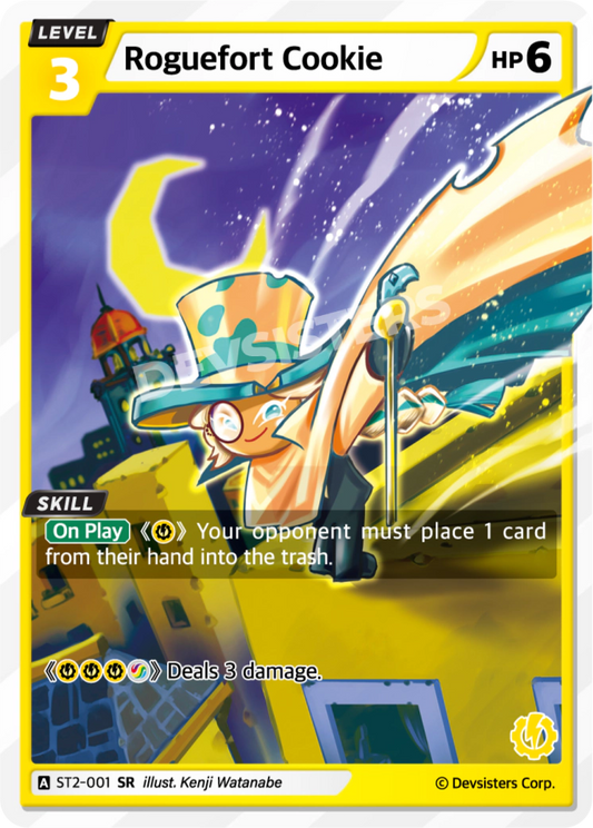 CookieRun TCG - Roguefort Cookie [ST2-001 SR]