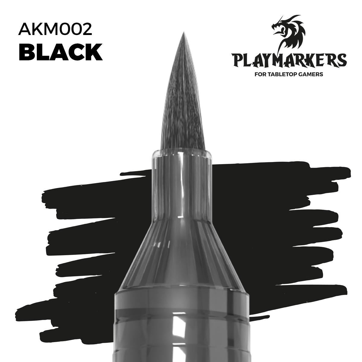 AK Interactive - Playmarker: Black