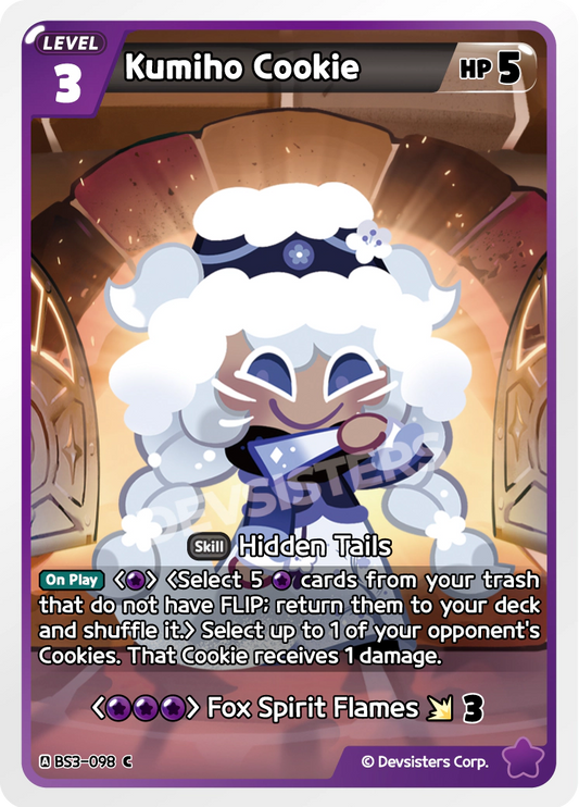 CookieRun TCG - Kumiho Cookie [BS3-098 C]