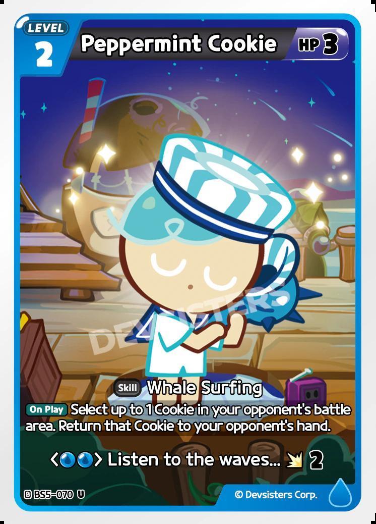 CookieRun TCG - Peppermint Cookie [BS5-070 U]
