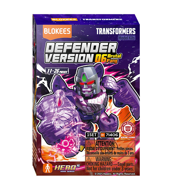 Blokees - Transformers: 2" Defenders Version 06 Brutal Fang