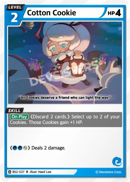 CookieRun TCG - Cotton Cookie [BS2-027 R]