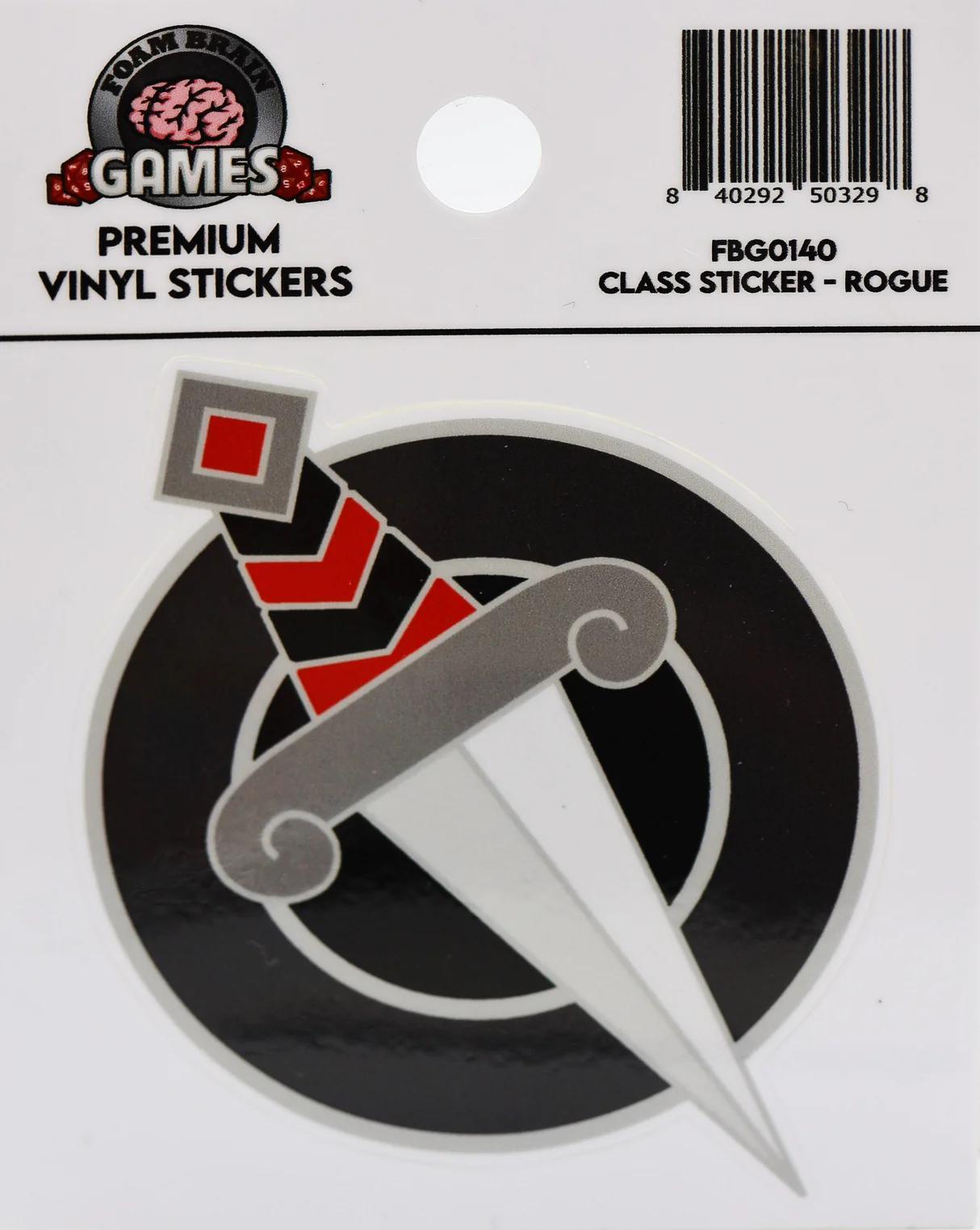 Foam Brain - Class Sticker: Rogue