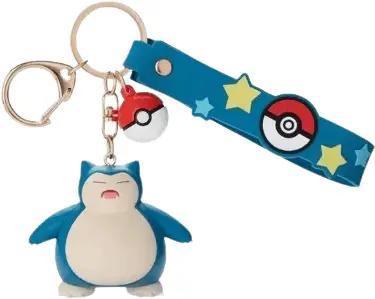 Pokemon Funism Snorlax Keychain with Pokeball
