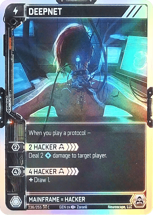 Neuroscape TCG - Deepnet GEN-236 Foil