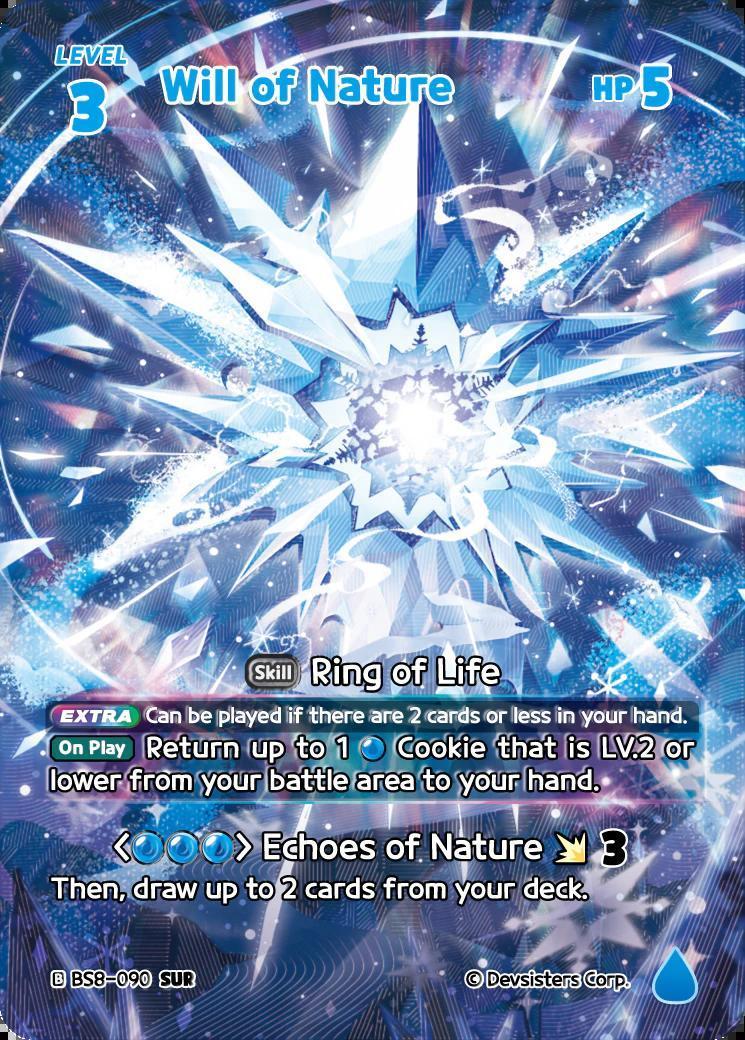 CookieRun TCG - Will of Nature [BS8-090 SUR]