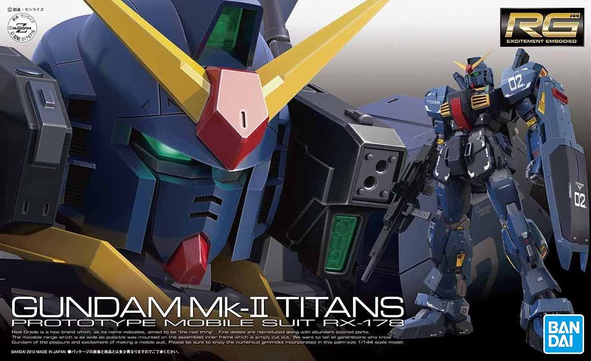 Gunpla: Real Grade 1/144 - Z Gundam, #07 Gundam Mk-II (Titans)