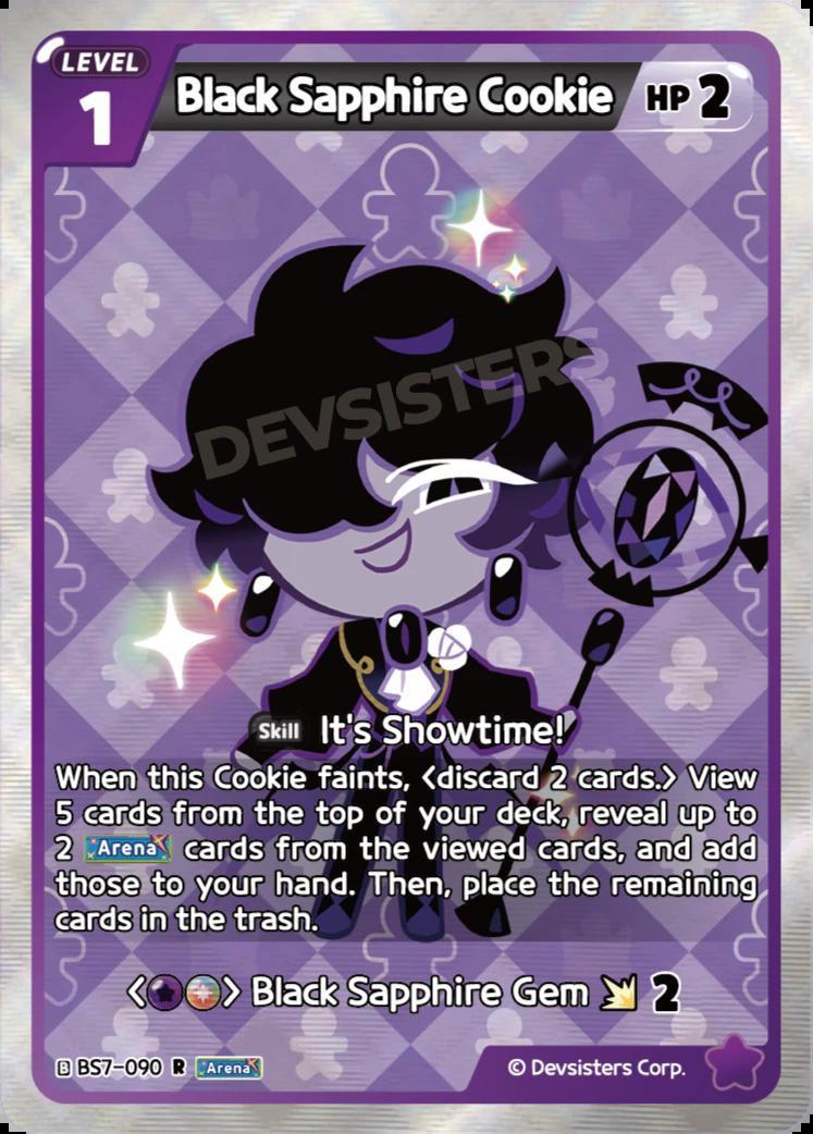 CookieRun TCG - Black Sapphire Cookie [BS7-090 R]