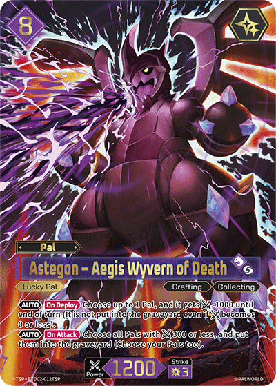 Palworld TCG - Astegon – Aegis Wyvern of Death [ETD02-012TSP]