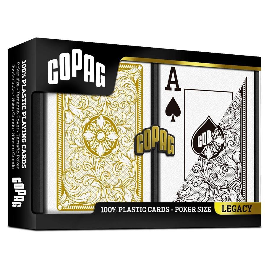 COPAG: Legacy: Poker Size Jumbo Index 2-Pack Playing Cards