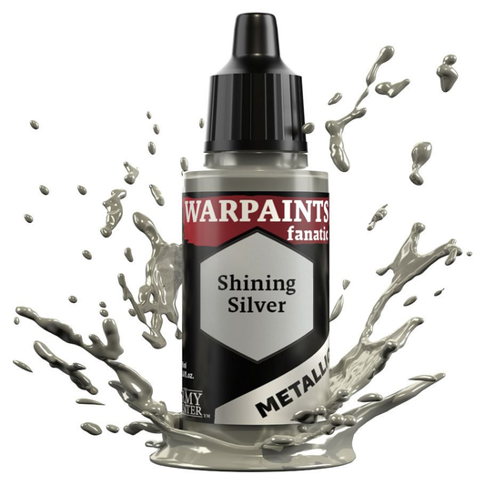 The Army Painter - Warpaints Fanatic Metallic: Shining Silver (18ml)