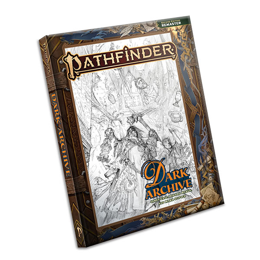 Pathfinder RPG, 2e: Dark Archive (Remastered), Sketch Cover