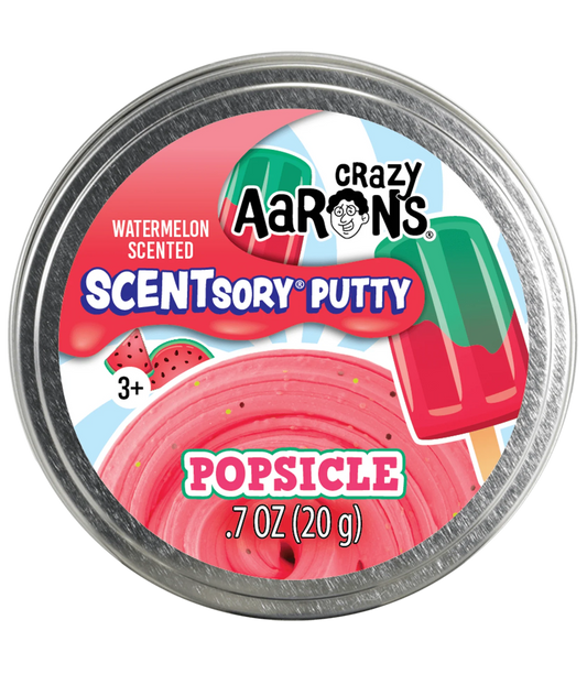 Crazy Aaron's: Popsicle - 2.75" SCENTsory Thinking Putty Tin