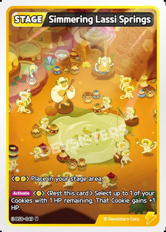 CookieRun TCG - Simmering Lassi Springs [BS8-049 U]