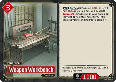 Palworld TCG - Weapon Workbench [ETD01-009TD]