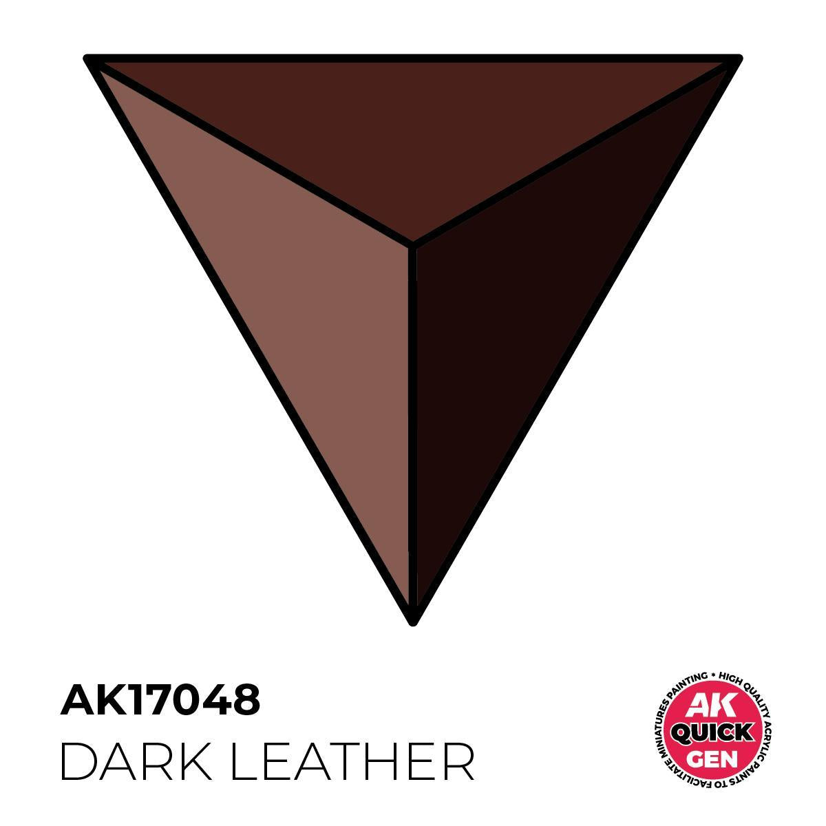 AK Interactive - Quick Gen: Dark Leather (18 ml)