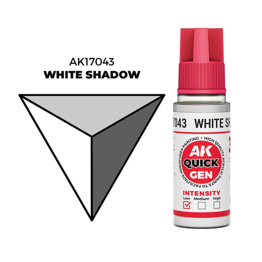 AK Interactive - Quick Gen: White Shadow (18 ml)