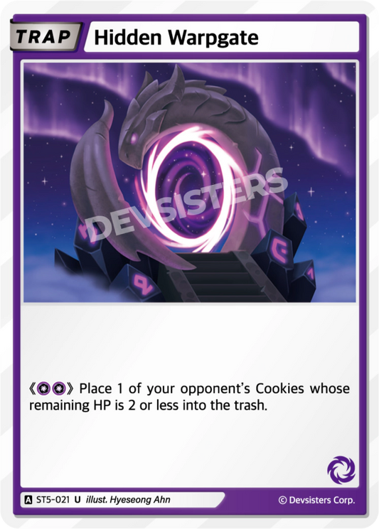CookieRun TCG - Hidden Warpgate [ST5-021 U]