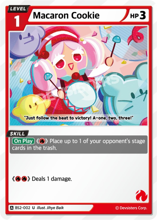CookieRun TCG - Macaron Cookie [BS2-002 U]