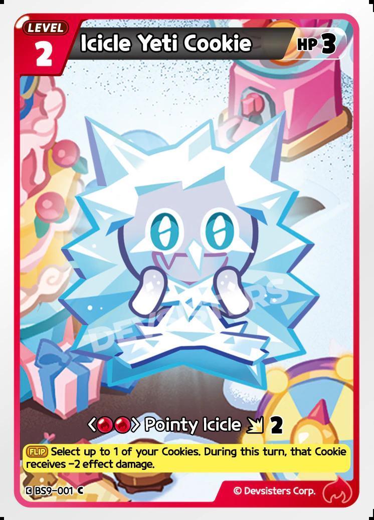 CookieRun TCG - Icicle Yeti Cookie [BS9-001 C]